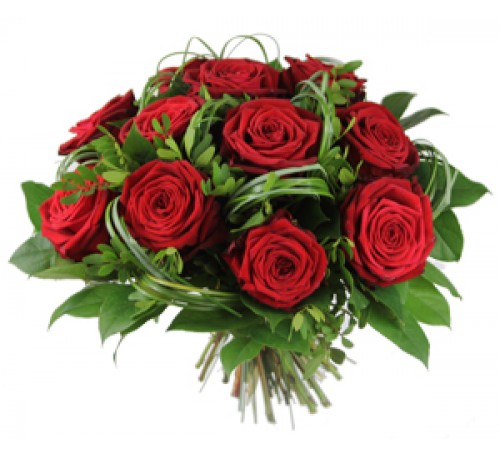 BOUQUET DE ROSES ROUGES 