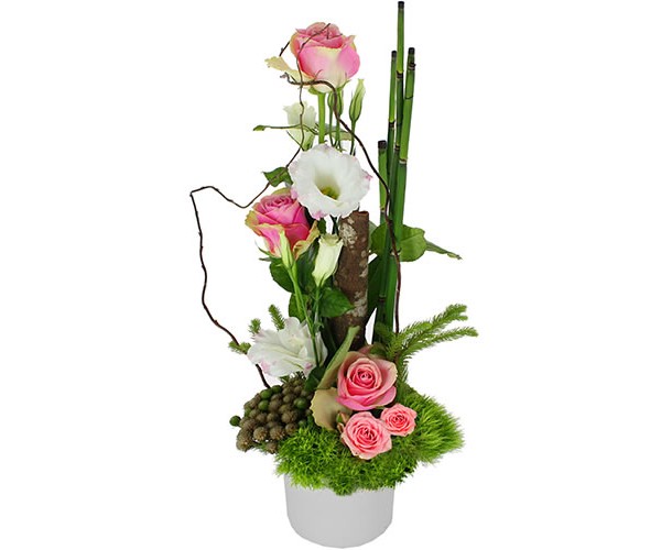 Envoi de fleurs pour un mariage. Livraison de compositions florales pour  mariage. - Florafrance