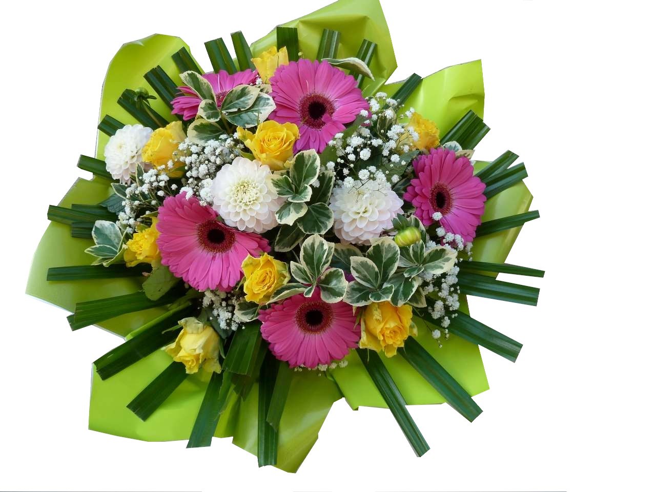 Bouquet rond de fleurs LIMAS (69400), Envoi de fleurs. Fleurs pas ...