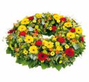 COURONNE FLEURS MORTUAIRES CDH 01