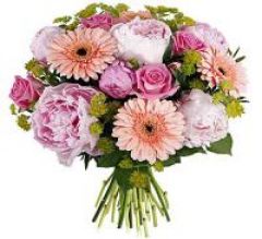 Bouquet rond pivoine