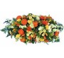 Raquette de fleurs pour funérailles